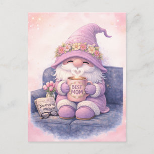 Dankkaart voor de Fantasierijke Moeder Briefkaart