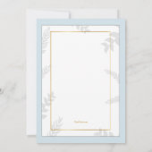 Dankkaart voor waardering voor de dominee kaart (Achterkant)