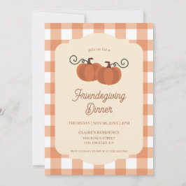 Dankmaaltijd met vrienden Thanksgivingfeest Kaart
