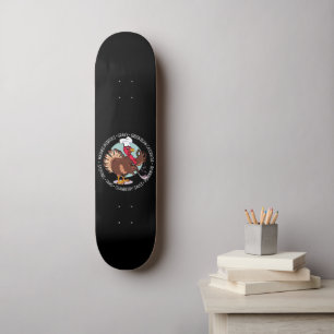 DANKSEGGINGSMAALTIJD WORDT OPGEDEKT grappige thank Persoonlijk Skateboard