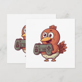 Danksgiving-gamen Kaart (Voorkant / Achterkant)