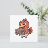 Danksgiving-gamen Kaart (Staand voorkant)