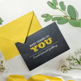 Dankt de Gouden Bar mitswa van het bord u nota Bedankkaart