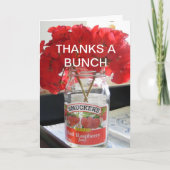 DANKT EEN BOS BEDANKKAART (Voorkant)