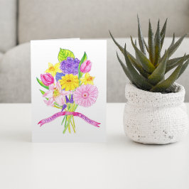 Dankt een Bos danken u kaarden Bedankkaart