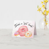 Dankt een Kaart van Donuts van de gatenbos (Gele Bloem)