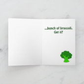 Dankt een Wenskaart van de Bos Bedankkaart (Binnen)