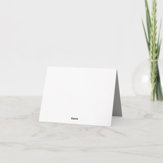 Dankt het Neutrale Baby shower van de wasbeer u Bedankkaart (Achterkant)