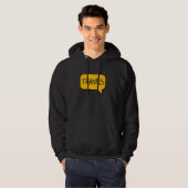 danktekst hoodie (Voorkant volledig)