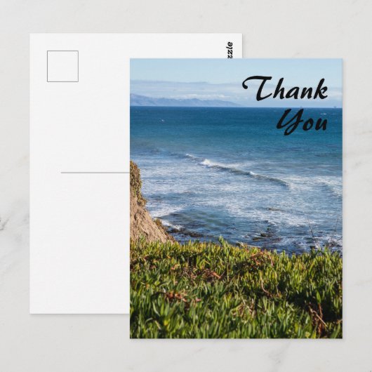 Dankuwel ansichtkaart briefkaart (Voorkant / Achterkant)