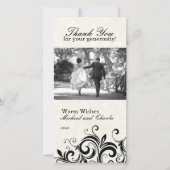 Dankuwel Fotokaart (4x8) Bedankkaart (Voorkant)