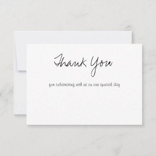 Dankuwel Notecard 3,5 inch x 5 inch - Paars (Achterkant)