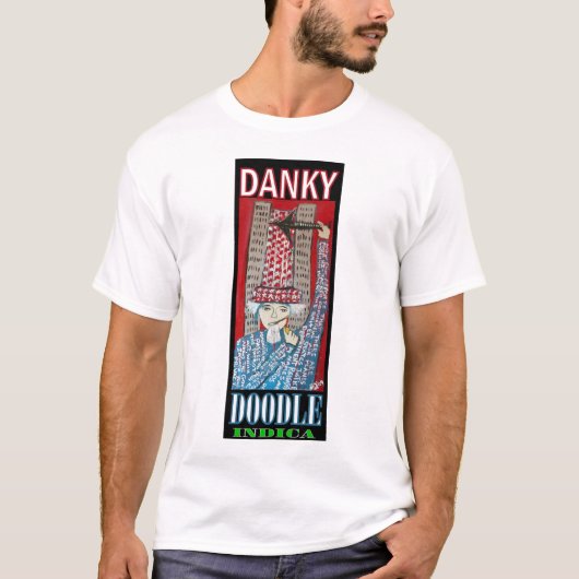 DANKY DOODLE INDICA T-SHIRT (Voorkant)