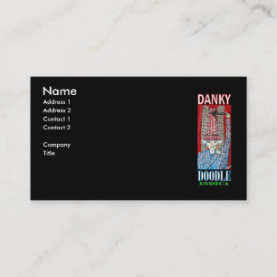 DANKY DOODLE INDICA VISITEKAARTJE