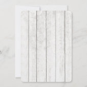 Dankzegging Diner Familie Vrienden Kaart (Achterkant)