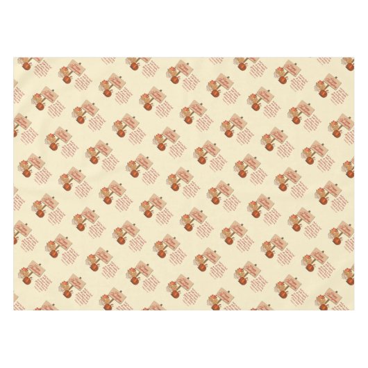 DANKZEGGING Filippenzen 4:19 Christelijk Tafelkleed (Voorkant (Horizontaal))