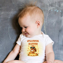 Dankzegging met Attitude Grappig Romper