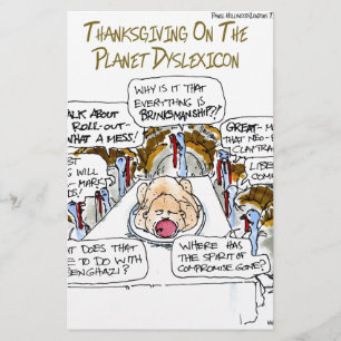 Dankzegging Op Dyslexicon Grappig Briefpapier