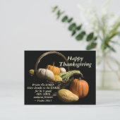 Dankzegging Schriftuur Prijs de Heer Psalm 106:1 Briefkaart (Staand voorkant)