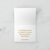 Dankzegging Voor Vriend Rustieke Herfstbladeren Kaart (Binnen)