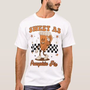 Dankzegging Zoete Als Pompoentaart Grappige Peuter T-shirt