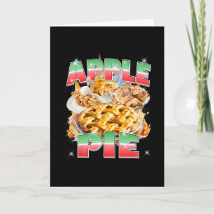 Dankzeggings Appeltaart Bootleg 90's Rap Rock Vint Kaart
