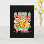 Dankzeggings Appeltaart Bootleg 90's Rap Rock Vint Kaart (Gele Bloem)