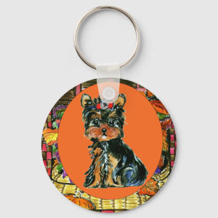 Dankzeggings Yorkie Poo Sleutelhanger