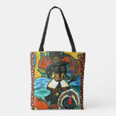 Dankzeggingsdag Dachshund Tote Bag (Achterkant)