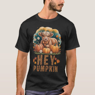 Dankzeggingsdag Hey Pompoen Wilde Bloem Hoogland K T-shirt