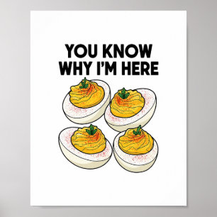 Dankzeggingsdiner Je weet waarom ik hier ben Duive Poster