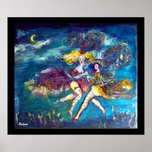 DANKZIJ DE NACHT POSTER (Voorkant)