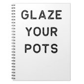 Dankzij het ontwerp van de batterij kunt u uw pott notitieboek (Voorkant)