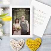 Dankzij Jou Trouwdag Goud Aangepast Whimsical Scri