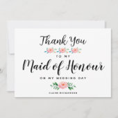 Dankzij mijn getuige | Getuige Bedankkaart (Voorkant)