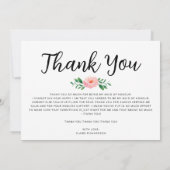 Dankzij mijn getuige | Getuige Bedankkaart (Achterkant)