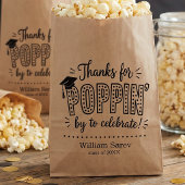 Dankzij Poppin White Modern Popcorn Design Bedankzakje