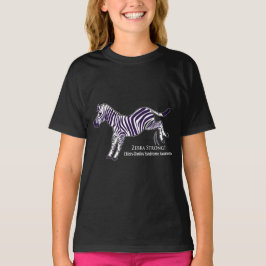 Danlos Syndroom met Zebra T-shirt