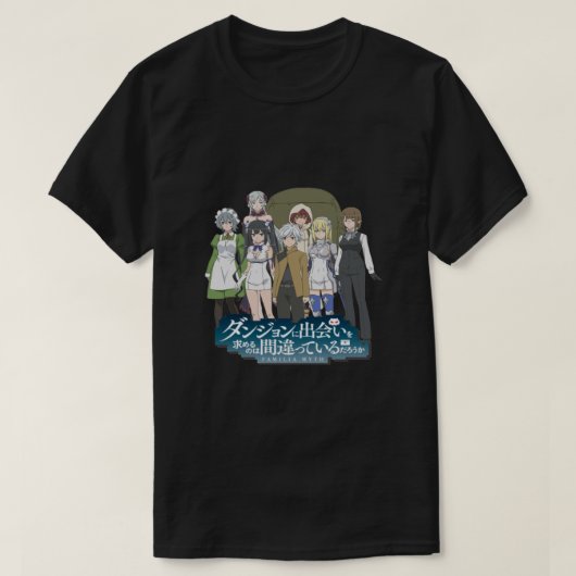 Danmachi Hestia family Classic T-shirt (Design voorkant)