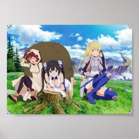 Danmachi II Poster (Voorkant)