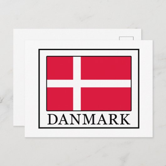 Danmark Briefkaart (Voorkant / Achterkant)