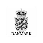 Danmark (Denemarken) Wapen Rubber Stamp Rubberstempel (Afrduk)