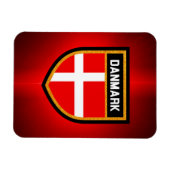 Danmark Flag Magneet (Horizontaal)