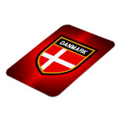 Danmark Flag Magneet (Linkerzijde)