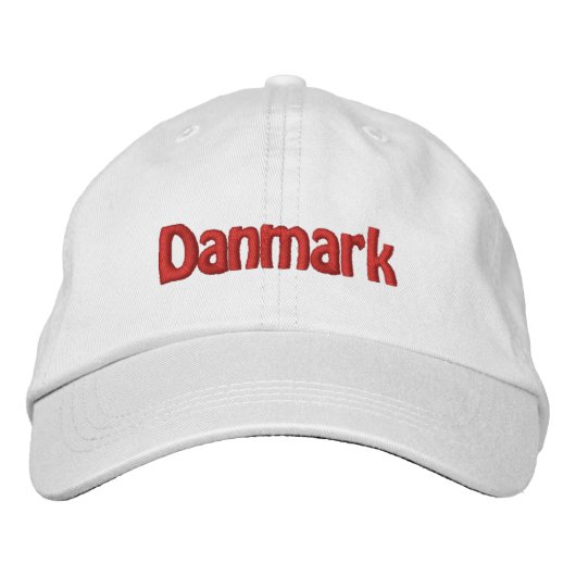 Danmark Geborduurde Pet (Voorkant)