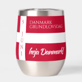 Danmark Grundlovsdag Deense nationale dag vlag (Achterkant)