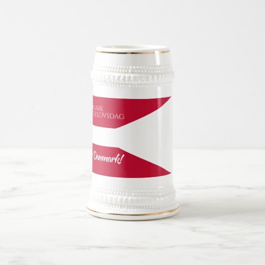 Danmark Grundlovsdag Deense nationale dag vlag Bierpul (Center)