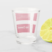 Danmark Grundlovsdag Deense nationale dag vlag Shot Glas (Achterkant)