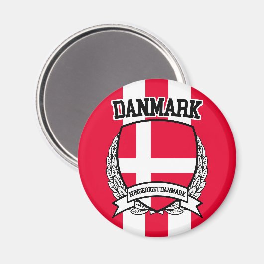 Danmark Magneet (Voorkant / Achterkant)