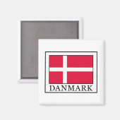 Danmark Magneet (Voorkant / Achterkant)